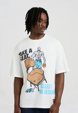 Herren Class Is In Session Trash Talk T-Shirt - Weiß