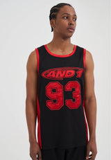 Herren 93 Airtex Weste Top - Schwarz