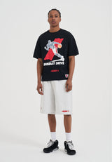 Mens Core Logo Jersey Basketball Shorts - Frost Marl
