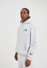 Sweat à capuche graphique Core Retro pour homme - Frost Marl