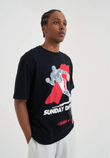 Herren Core Sunday Drive T-Shirt - Schwarz