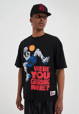 Mens Guarding Me Trash Talk T-Shirt - Black