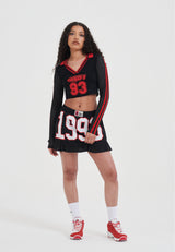 Womens 1993 Airtex Mini Skirt - Black