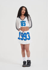 Womens 1993 Airtex Mini Skirt - White