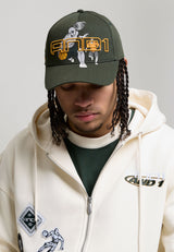 Unisex And1 Head In The Game 5 Panel Baseball Cap - Green