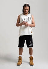 Herren Tarn-Dunk-panelierte Shorts - Schwarz