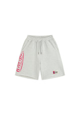 Mens Core Graffiti Logo Shorts - Frost Marl