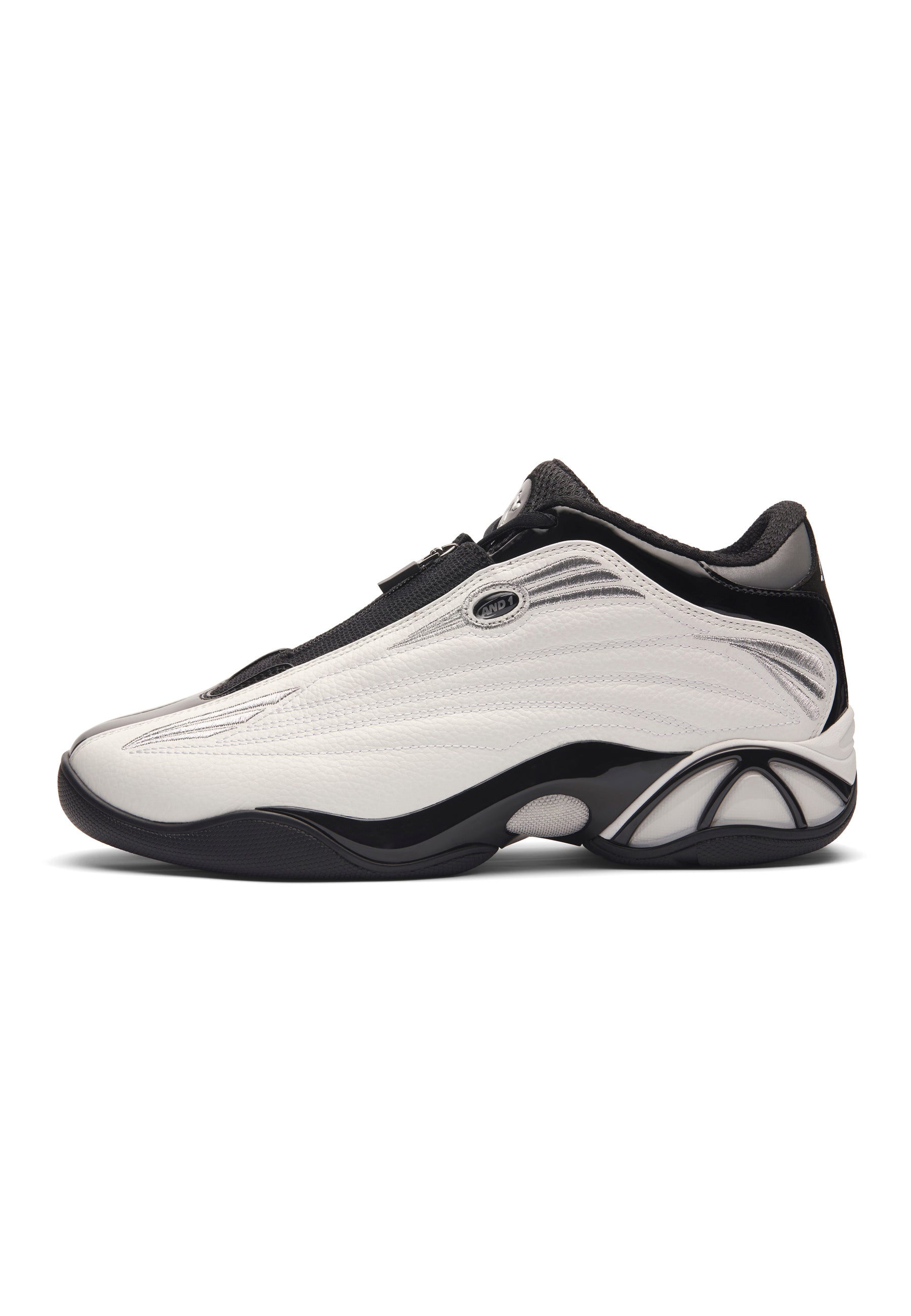 Mens Mad Game Pro - White/Black – And1 UK