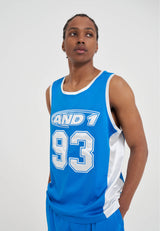 Mens 93 Airtex Vest Top - Blue
