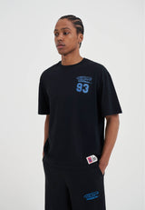 Mens Core 93 Logo T-Shirt - Black