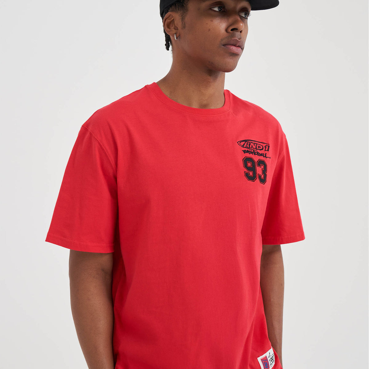 Mens Core 93 Logo T-Shirt - Red – And1 UK