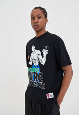 Mens Don't Laugh Trash Talk T-Shirt - Black