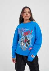 Damen-Sweatshirt „1993 Dunk“ mit Grafik – Blau