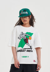 Damen Core Sunday Drive T-Shirt - Weiß
